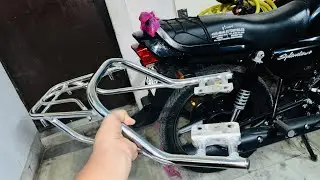 Best sporty seat handle for new Hero Splendor BS6 2022 | MY CAR MY WORLD |