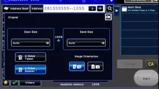 How to Fax on Sharp Copier / Printer / Scanner / Fax - Broadcast and Settings