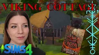 Viking Witch Cottage Sims 4 Speedbuild - Inspired by A Curse Carved in Bone!