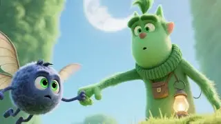 The Grinch and the Great Glow of Funtasia | No Copyright Kids Story | Mini Official Stories