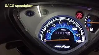 Ini nih!! Speedometer indiglow beneran yamaha mio