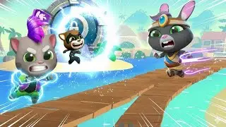 Talking Tom Time Rush Gameplay Android ios 