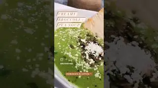 Turn Your BROCCOLI STALKS Into THIS! 🥦🤯| Vegan Broccoli & Pea Soup! 😋