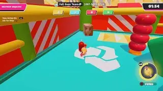 Fall Guys Season 4 Fame Pass 13 Scrapyard Stumble Win #6