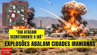EXPLOS&Atilde;O em &Aacute;REA SECRETA no IR&Atilde;; Explos&otilde;es e manobras nucleares pressionam Trump