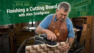 Finishing a Cutting Board with Mineral Oil | The Snodgrass Method