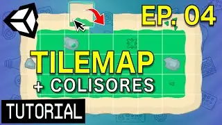 Como criar Tilemap com Colisores e Tile Palette na Unity | AULA 04 | Tutorial UNITY