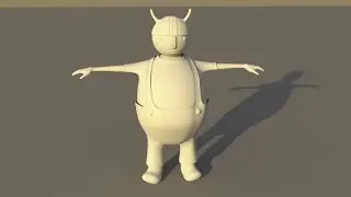 How to model a cartoon character in Autodesk Maya.