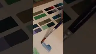 Estudo de cores para uma hist&oacute;ria de terror #shorts #estudodecor #arte