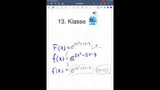 MaDu: 13. Klasse, Ableitung und Stammfunktion