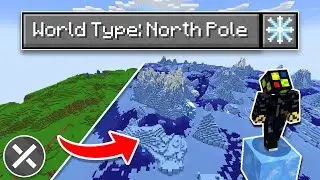 Can You Beat Minecraft in an ICE ONLY World?!