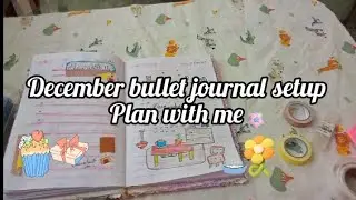 December bullet journal setup 2025 | plan with me happy planner ❄️☃️