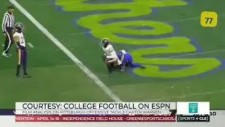 Film Analysis on Pittsburgh OT Carter Warren, Browns Draft Prospect - Sports4CLE, 4/5/23