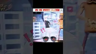 PC VS PHONE PLAYER 🤡🥲👊 WAIT FOR END 😈#freefire #pc #phone #youtubeshorts