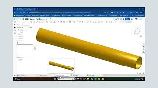 OnShape Tutorial  Pen Project  4 Upper Clip Tube