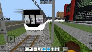 MINECRAFT PE HIGHSPEED TRAIN CRASH