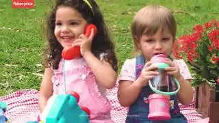 Copo De Transi&ccedil;&atilde;o Infantil Com Porta Lanchinho Fisher Price