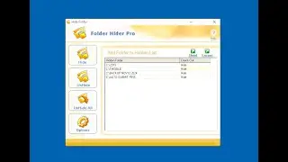 Folder Hider Pro with File Encryption and File Shredder