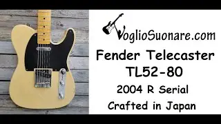 Fender Telecaster White Blonde TL52-80 Crafted In Japan 2004 2006