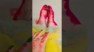 women showing off their feet | feet painting | girl feet picture | feet in the pose | feet pose