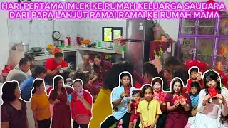 HARI PERTAMA PERTAMA PERGI KE RUMAH KELUARGA DARI SAUDARA PAPA KU‼️LANJUT BAGI BAGI ANGPAO 