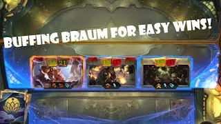 BUFFING ONE UNIT MAKES IT TOO EASY! Buff Braum deck | Legends of Runeterra Lab of Legends Part 7