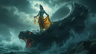 Krishna Vishwaroopa | 4K Cinematic AI Trailer | Divine Cosmic Form | Triloka Craft