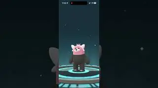 Stufful into Bewear🧬RARE EVOLUTION🧬 #pokemongo #pokemon #pokemonevolution
