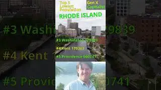 Top 5 Lowest population areas RHODE ISLAND Investing in Real Estate.