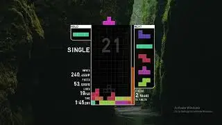 I guess tetrio gameplay 