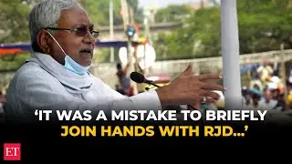 It was a mistake to briefly join hands with RJD, says Nitish at PM's election rally in Bihar