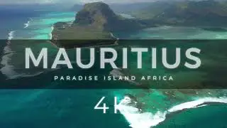 4K 🇲🇺 MAURITIUS TOP PLACES | BEST DRONE FOOTAGE | AFRICA | UNDERWATER WATERFALL | BEST BEACHES