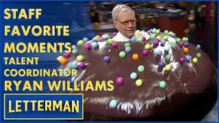 Staff Favorite Moments: Talent Coordinator Ryan Williams | Letterman