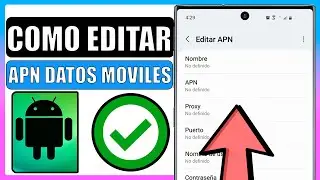 🔴Configurar apn datos moviles cualquier compa&ntilde;ia