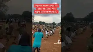 NYSC preparing for battle (NYSC Nigeria) #nysc #nigeria #funny #gossip
