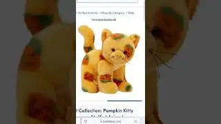 #buildabearworkshop #halloween #buildabear #plushie #plush #pumpkinkitty #fyp ￼