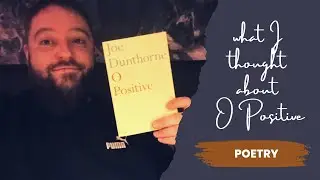 Poetry: What I thought about O Positive by Joe Dunthorne...