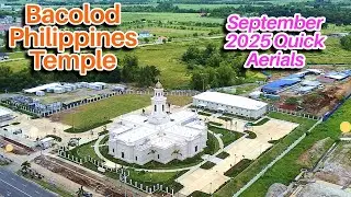 Bacolod Philippines Temple September 2025 Quick Aerials | Negros Construction Projects Update