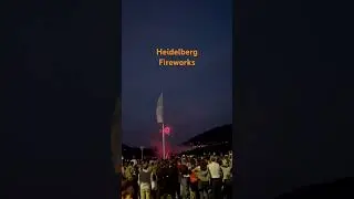 #shorts #heidelberg #germany #fireworks #Schlossbeleuchtungen #summer