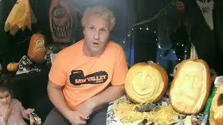 Pumpkin Carving DEMO LIVE - How to carve Pumpkins Like a Pro - Helpful tips