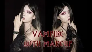 Vampire Goth Makeup 🥀Red And Black Romantic Look🦇 By Laora Gein