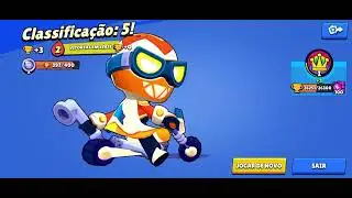 Joguei brawl stars e ganhei uma iskin 