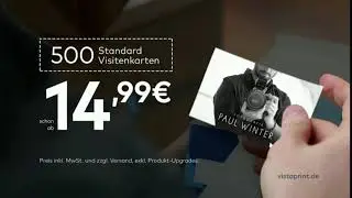 VISTAPRINT TV WERBUNG 2018 - TV SPOT