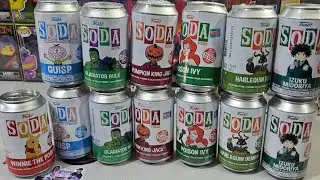 Funko Sodas - Opening 12 sealed and 1 common🤞  #funkosodas #funko #funkosoda #chase