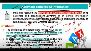 Automatic Exchange of Information