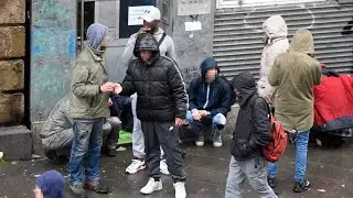 Deutschlands gefährlichster Ort! 😱🔥 Nachtleben in Frankfurt