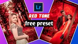 Lightroom Red Tone Preset #shorts