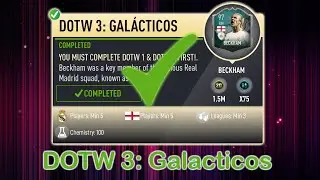 PACYBITS 20 - Weekly Objectives / DOTW3: Galacticos - David Beckham 97!
