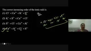 Practice Session - Isoelectronic Species and Quantum Number | 11th Chemistry | 1st Nov, 2025