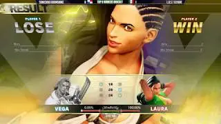 El Tigre (Laura) vs. SonicBoxx | Doomsnake (Vega) SFV